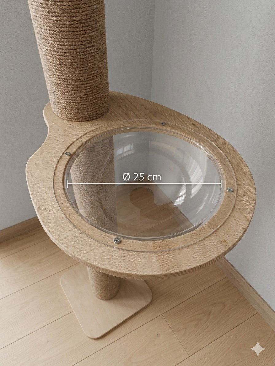 Modern/Lüks Kedi Kulesi, Kedi Evi ve Tırmalama Kulesi, Kedi Kulesi,(2mt Yükseklik)